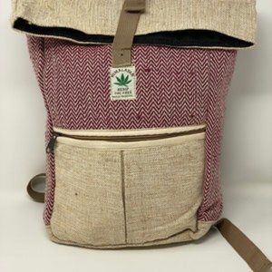 Hemp backpack made in nepal